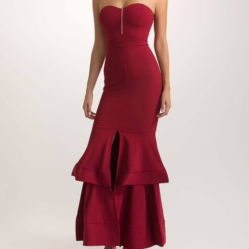 GoJane - Strapless Mermaid Maxi Dress - NEW